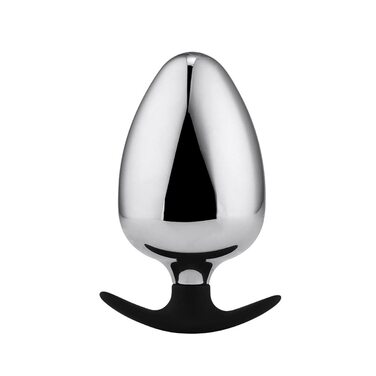 Анальний стимулятор Anapug XX для чоловіків та жінок, нержавіюча сталь, XL - масажер простати, SM секс-іграшка для початківців та досвідчених