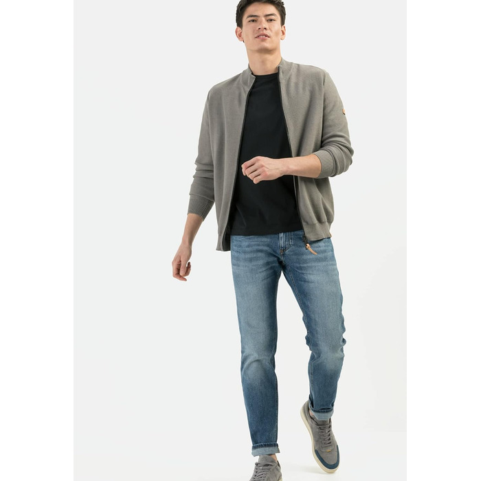 Чоловічі джинси camel active Madison Slim Fit, сині, бавовняна суміш зі стрейчем (34W / 34L)