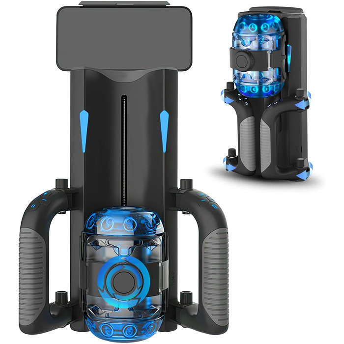 Електричний мастурбатор для чоловіків зі складаною конструкцією, з подвійним захватом, 9 режимів вібрації та 6 телескопічних дистанцій, реалістична 3D-структура вагіни