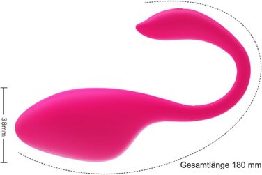 Вібраційний яйце-стимулятор G-Punkt з 9 режимів, керуванням через Bluetooth та застосунок, анальний плагін для парної взаємодії, вагінальний стопер, секс-іграшка з силікону для жінок