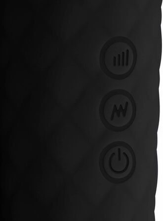 Масажер для тіла EasyToys Mini Wand-Vibrator чорного кольору