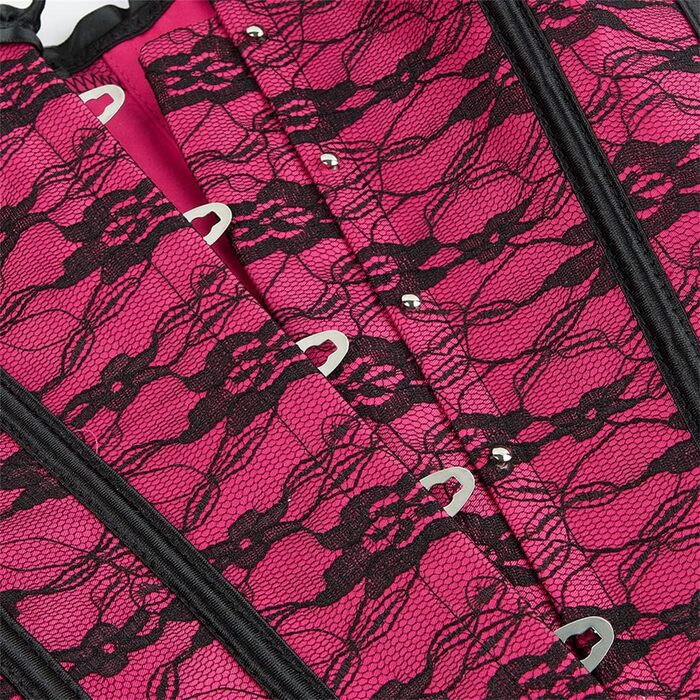 Корсет-корсет Grebrafan для жінок, червоний/рожевий, розмір 34-36