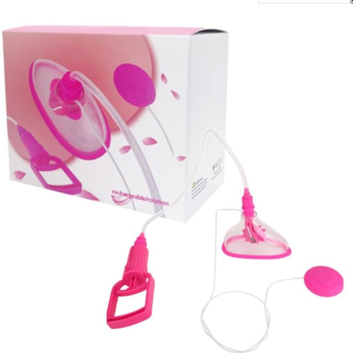 Вібратор для клітора, вакуумний насос, стимулятор для жінок, чорний, комплект