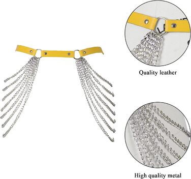 Жіночий корсет-нагрудник з шкіри BANSSGOTH з стрічкою, спідня білизна, корсет, еластична тканина, фестиваль, рейв, великі розміри, помаранчевий, жовтий
