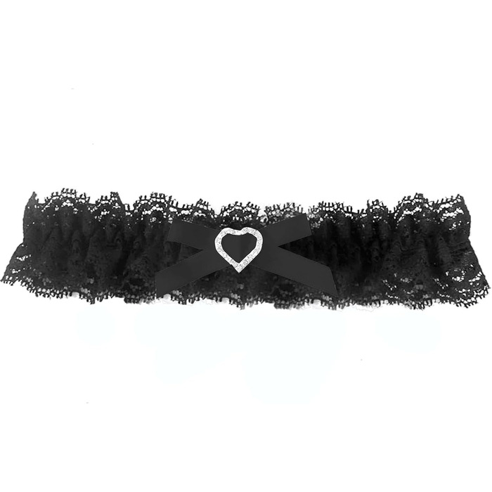 Шнурки для нареченої LeJulyeekay, мереживні, набір шнурків для вечірки, чорні