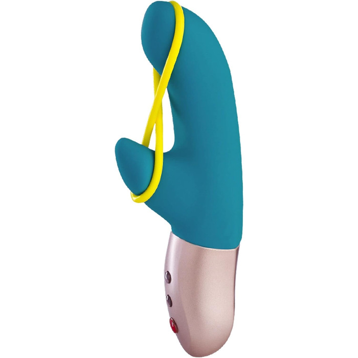 Вібратор для жінок AMORINO Petrol – міні вібратор для клітора та G-точки з 6 рівнями вібрації, Petrol, одиночний