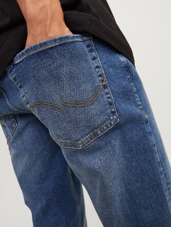 Чоловічі джинси Jack & Jones Jjiglenn Jjoriginal Blue Denim (36W/32L), сині
