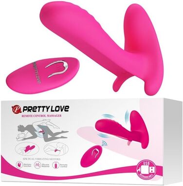 Стимулятор для пар з USB-керуванням та пультом дистанційного керування