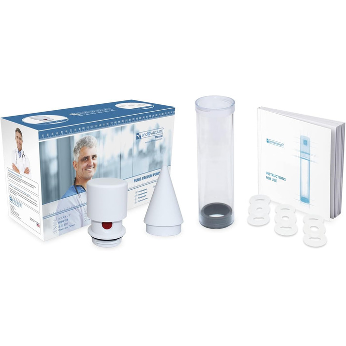 Androvacuum - ручний вакуумний насос для лікування еректильної дисфункції (імпотенції)
