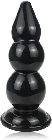 Анальні кулі Riesen з присосками та анальним плагіном, набір з 3 шт. для масажу простати та стимуляції G-точки