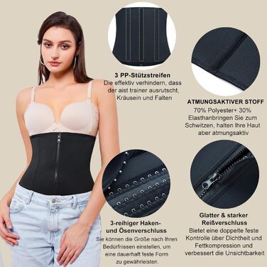 Корсет для талії, боді для схуднення, корсет під груди, боді для живота, корсет для формування фігури, преміум-якість, XL