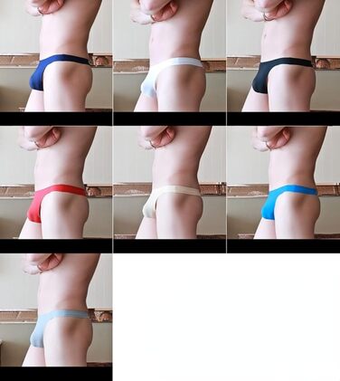 Танга чоловічі Faringoto Ultradünne, ультратонкі, безшовні, дихаючі, низька посадка, S-XXL, 7 кольорів