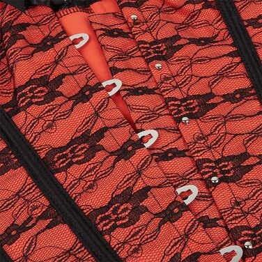 Корсет-корсет Grebrafan для жінок, апельсиновий (36-38)