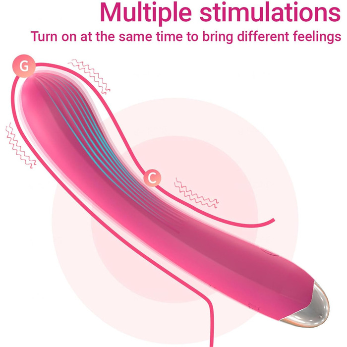 Вібратор G-Punkt Klitoris Ribbit – вібратор для жінок з 10 режимами, чорний