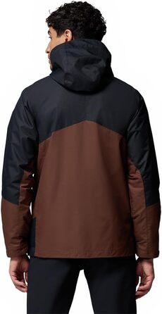 Чоловіча зимова куртка Columbia Bugaboo Fleece Interchange 3-в-1, колір Ancient Fossil, розмір L