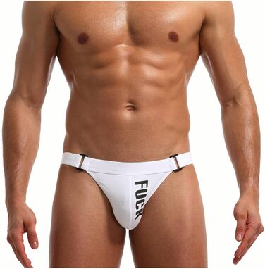 Чоловіча трусика-танга Alienjoy Jockstrap з бавовни (6 шт. в упаковці) – комфортна та сексуальна білизна