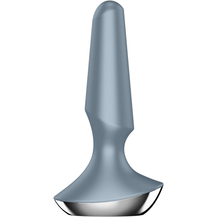 Вібратор Satisfyer Plug-ilicious 1 для анусу з керуванням через додаток | Водостійкий (IPX7) | З безпечного силікону | Іграшка для дорослих для чоловіків та жінок | Турквіс, універсальний розмір