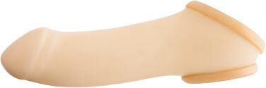 TOYLIE Latex Penis Sleeve (13 см) - Прозорий презерватив для пеніса з кільцем та виразною головкою - Зроблено в Німеччині