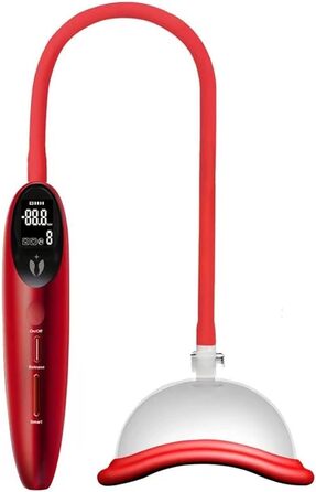 Електричний масажер для клітора з вакуумною помпою, LZMYZ - стимулятор для жінок та пар