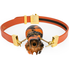 Набір для БДСМ Guspiun Luxus: Мундштук, Затискач для язика, Силіконовий вагінальний мундштук, Регульований набір для рабства, Фетиш, Іграшки для дорослих (Оранжева пов'язка на голову)