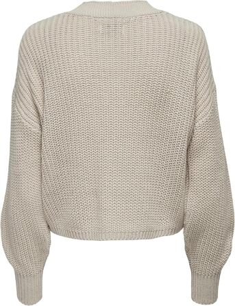Жіночий в'язаний кардиган ONLY ONLCAROL, колір Pumice Stone, розмір XS