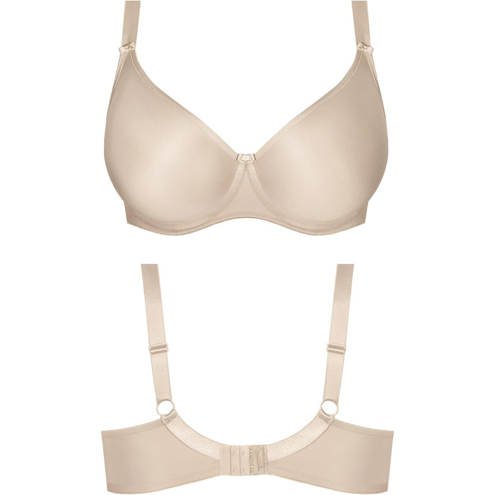 Бюстгальтер з кісточками Glatter Anna Beige 65I – бюстгальтер-мінімайзер для жінок