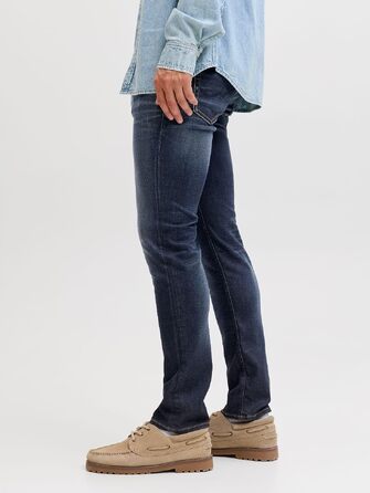 Чоловічі джинси Jack & Jones Tim Original AGI 005 Slim/Straight Fit, синій денім