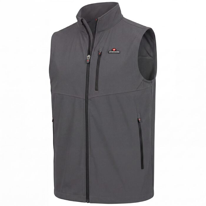Чоловічий жилет Softshell для спорту та прогулянок Höhenhorn Aain, сірий, розмір M
