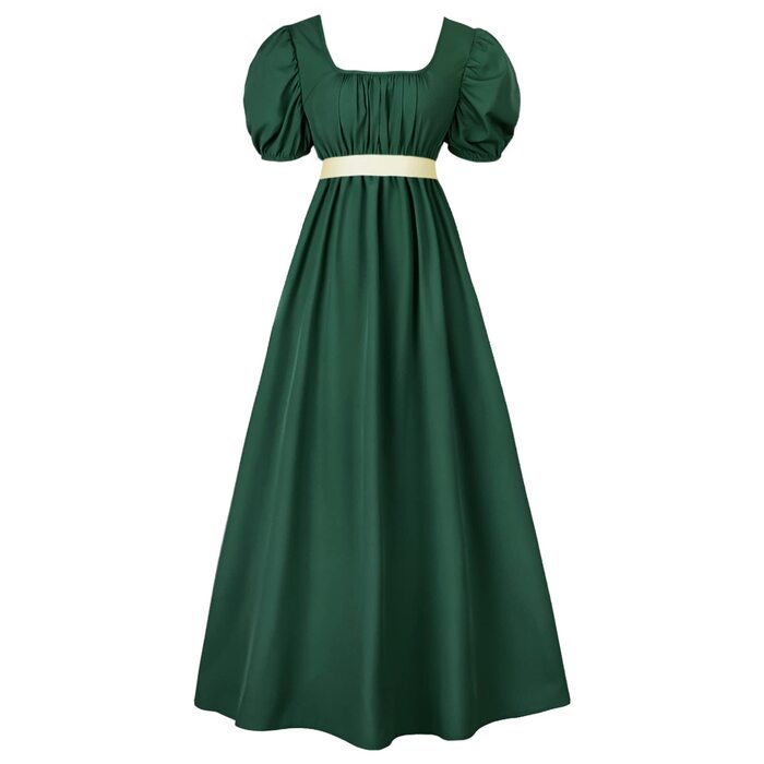 Сукня Damen Classic Empire-Taille, темно-зелена, розмір S (1 шт.)