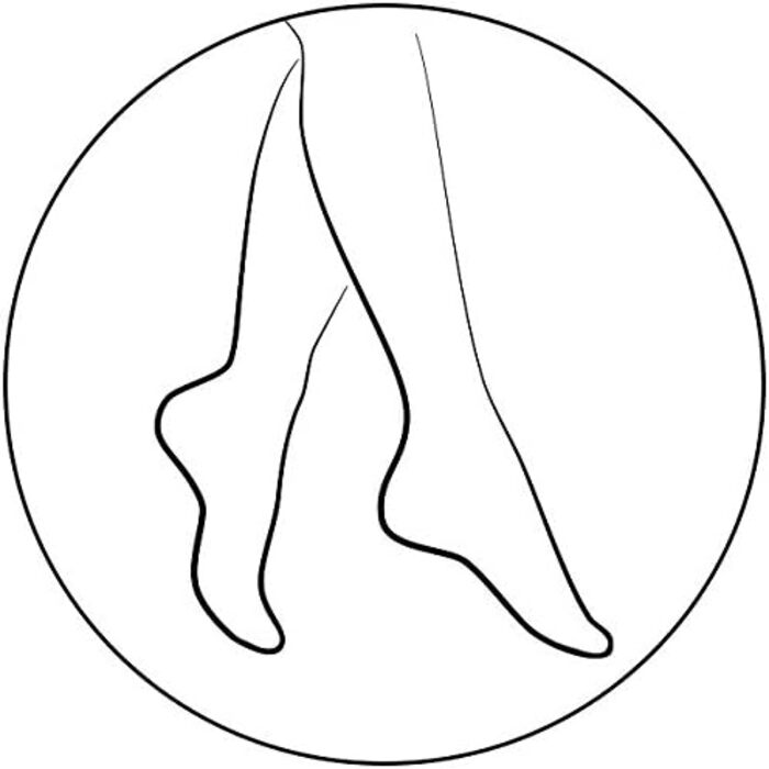 Чулки Gatta з декоративними шортиками – 1 пара, Area 01, чорний, Made in Europe