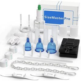 Набір для збільшення та покращення ерекції Guspiun Deluxe - вакуумний насос для чоловіків, тренажер для витривалості, сексуальні іграшки