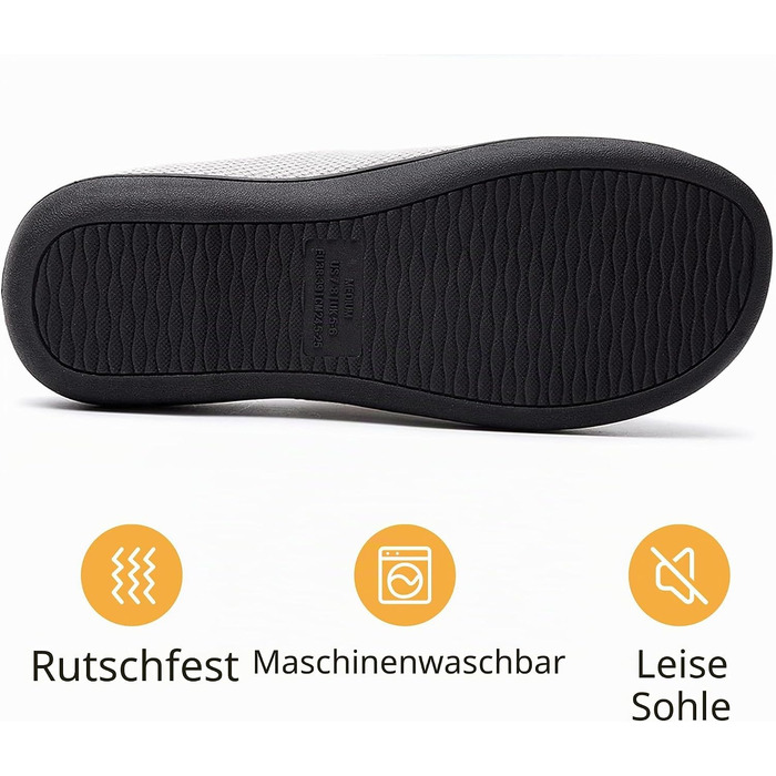 Жіночі домашні капці RockDove з ефектом пам'яті (Memory Foam), в'язка Birdseye, сіро-рожеві, розмір 40/41 EU