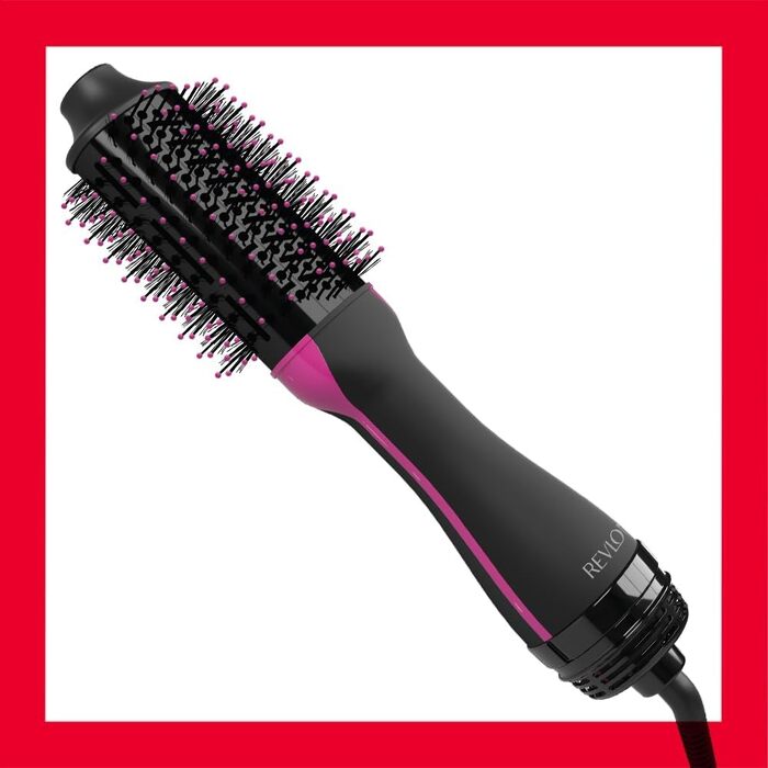 Фен-правитька Revlon Salon One-Step 2-в-1 для короткого та середнього волосся, іонізація та керамічне покриття, RVDR5282UKE, чорний