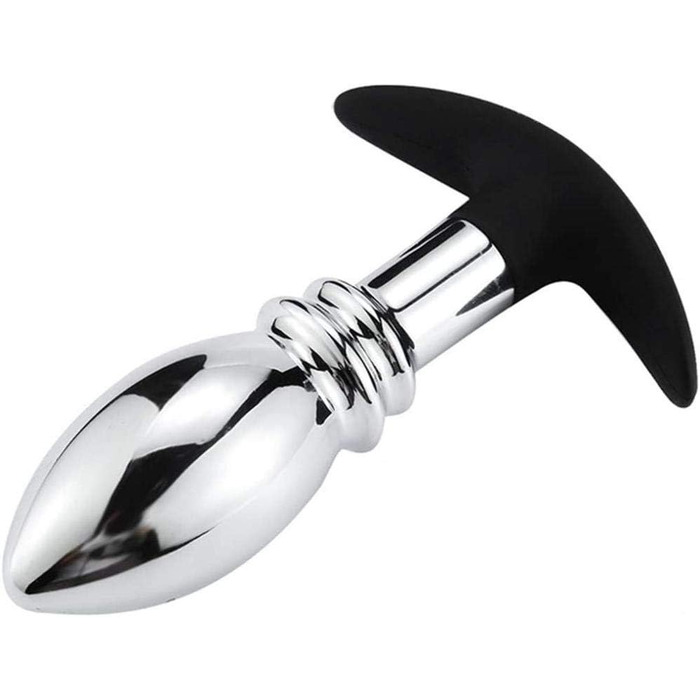 Анальний дildo з нержавіючої сталі для чоловіків та жінок. Іграшка для анального сексу, SM.