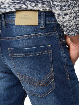 Чоловічі джинси Tom Tailor Josh Regular Slim, колір Mid Stone Wash Denim, розмір 33W/34L