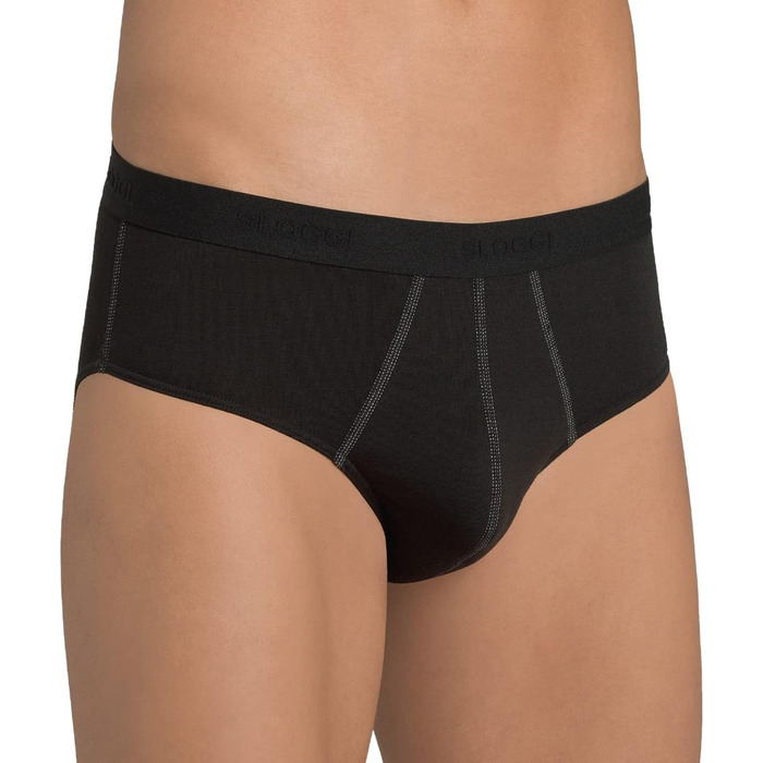 Sloggi чоловічі труси (2 шт. в упаковці) (M, 6 X чорний)